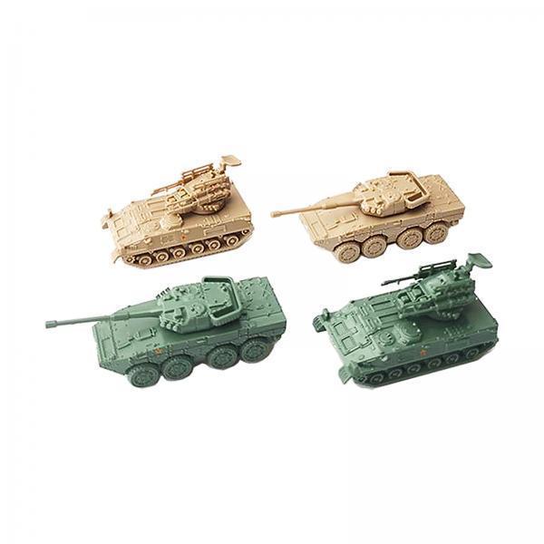 Model Kit Tank - Kit Modellino Carro Armato 6x4D Scala