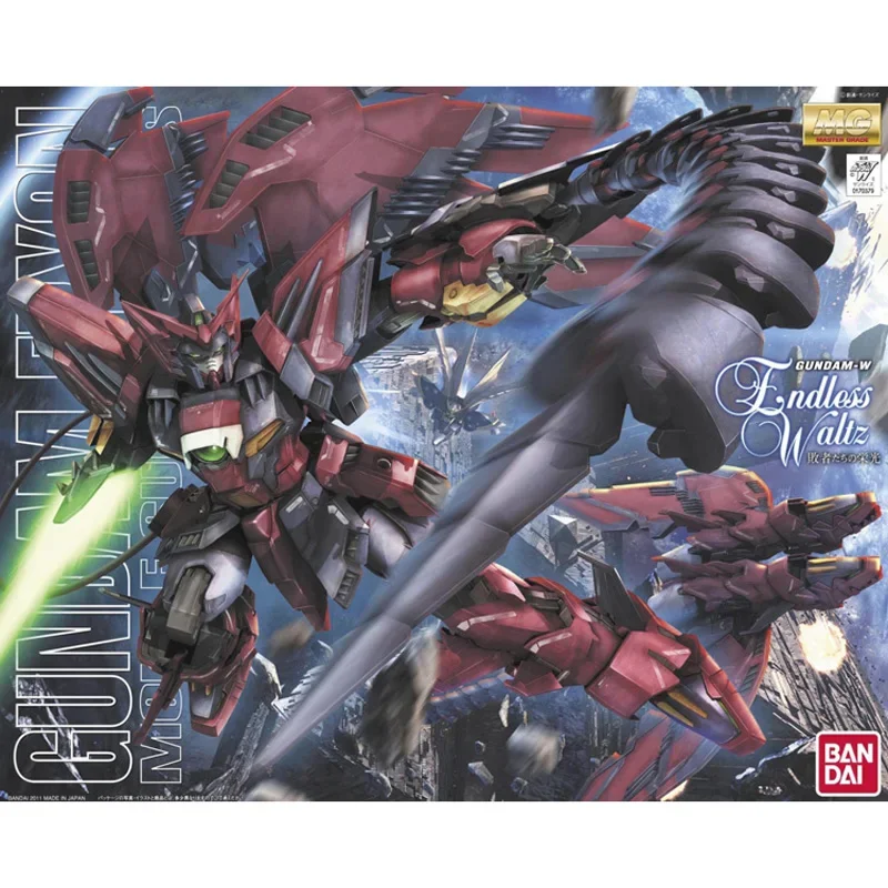 Model Kit Gundam Wing - Originale Bandai Gundam MG 1/100 Nuovo