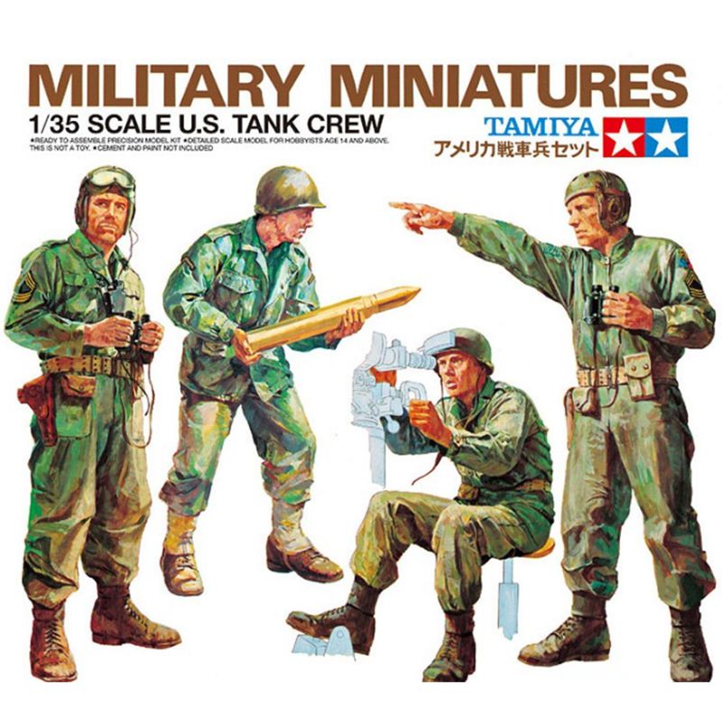 Model Kit Tank - Modello di assemblaggio prefabbricato Tamiya-35004 Kit