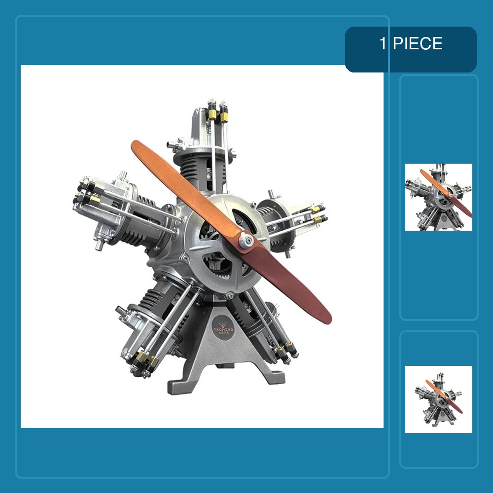 Model Kit V8 Engine - TECHING Kit di Costruzione Modello in