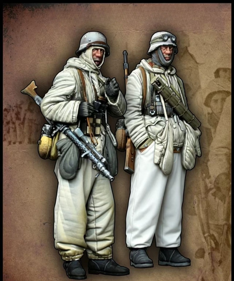 Model Kit Weapons - Modellino in Resina Pressofusa Scala 1/35,