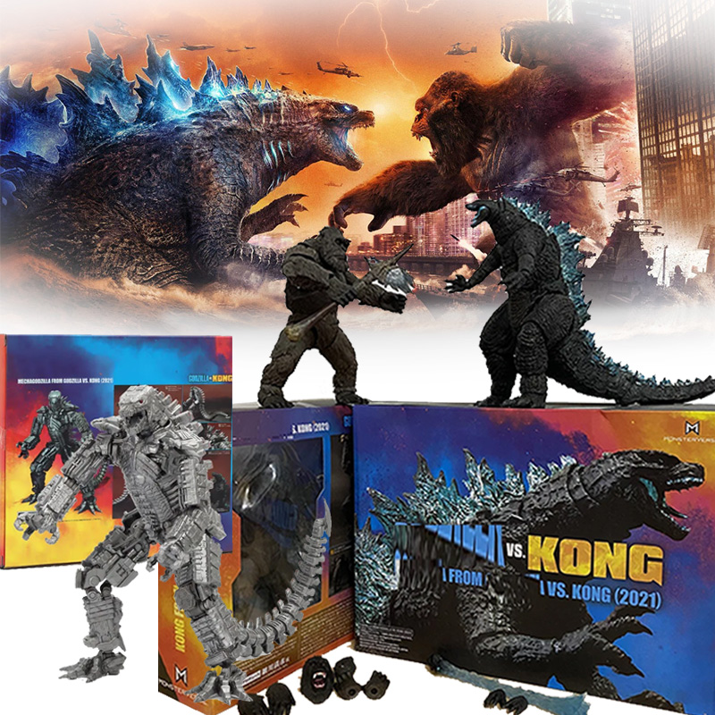 Model Kit Dinosaur Bandai - SHM Kong Da Godzilla Vs Kong