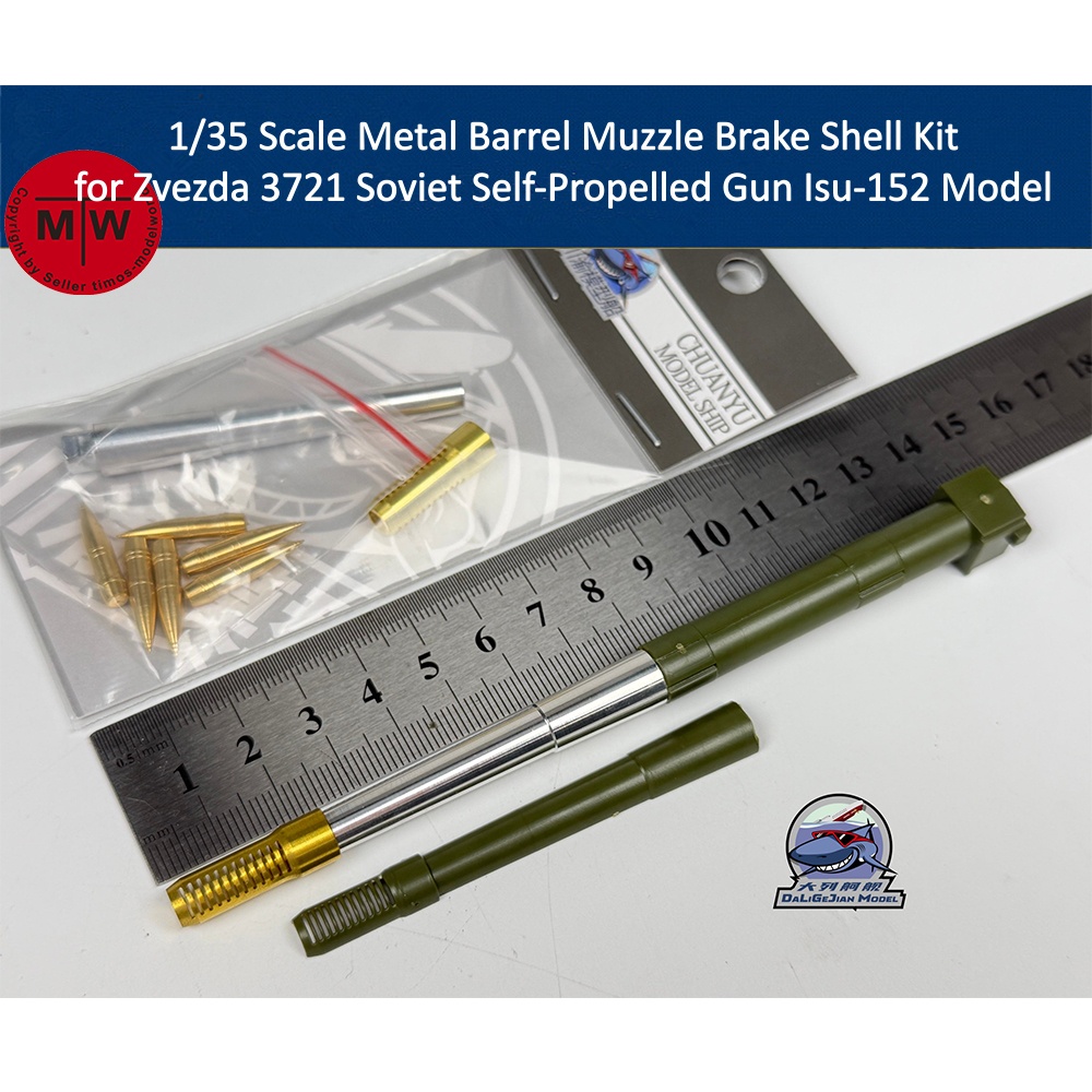 Kit canna in metallo con freno - Model Kit Zvezda recensione e prezzo