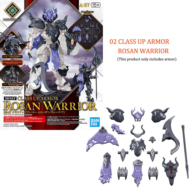 Bandai 30MF Rosan Fighter Warr - Model Kit Japan Shop recensione e prezzo