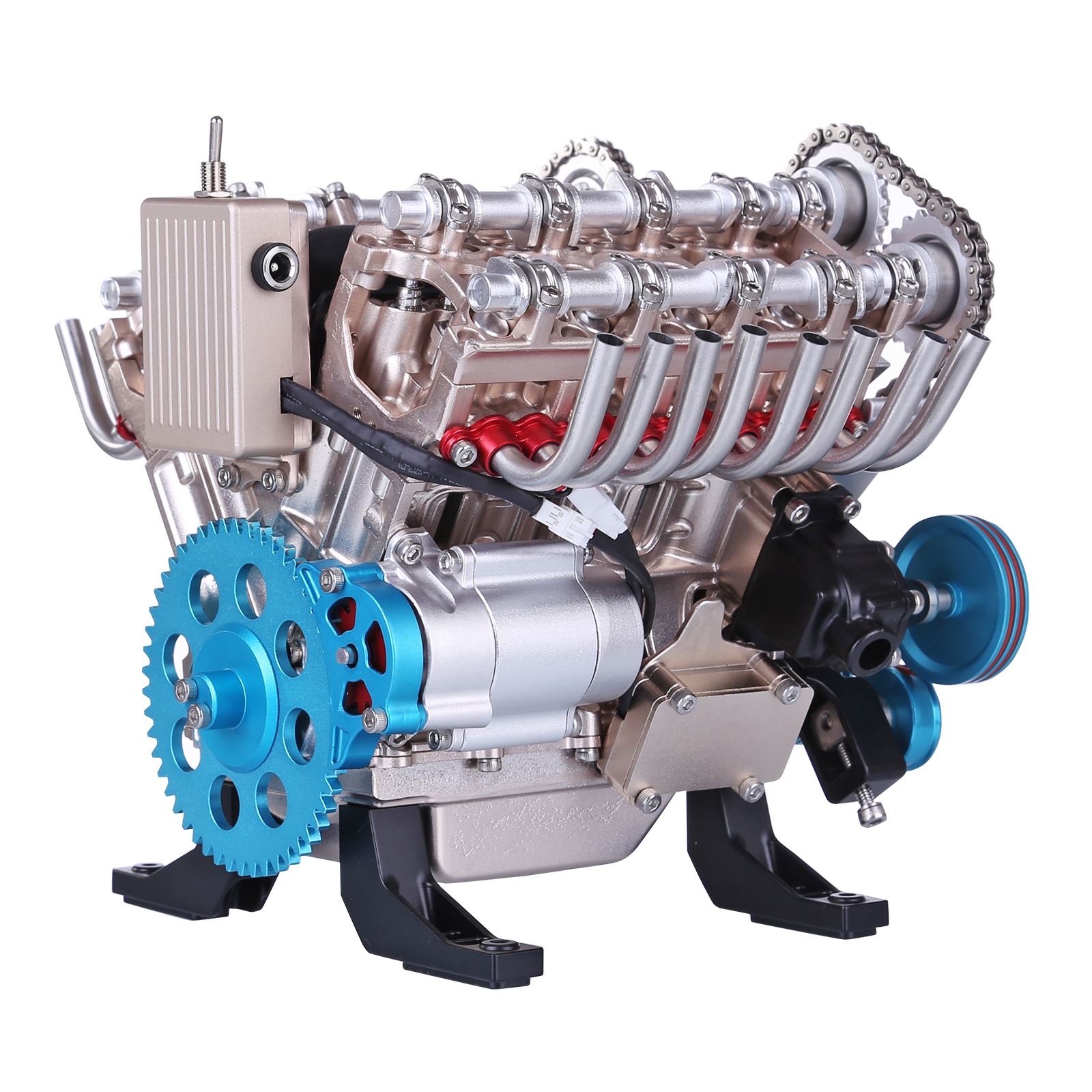 500 + Pz FAI DA TE V8 Modello  - Model Kit V8 Engine recensione e prezzo