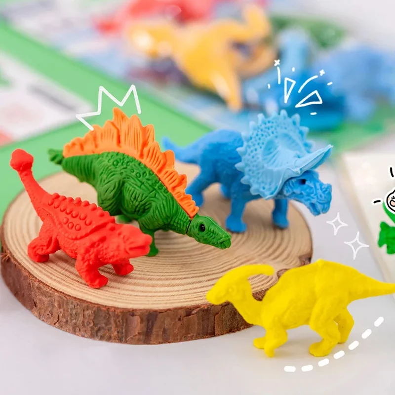 Set di 4 Gomme da Cancellare C - Model Kit Dinosaur Bandai recensione e prezzo