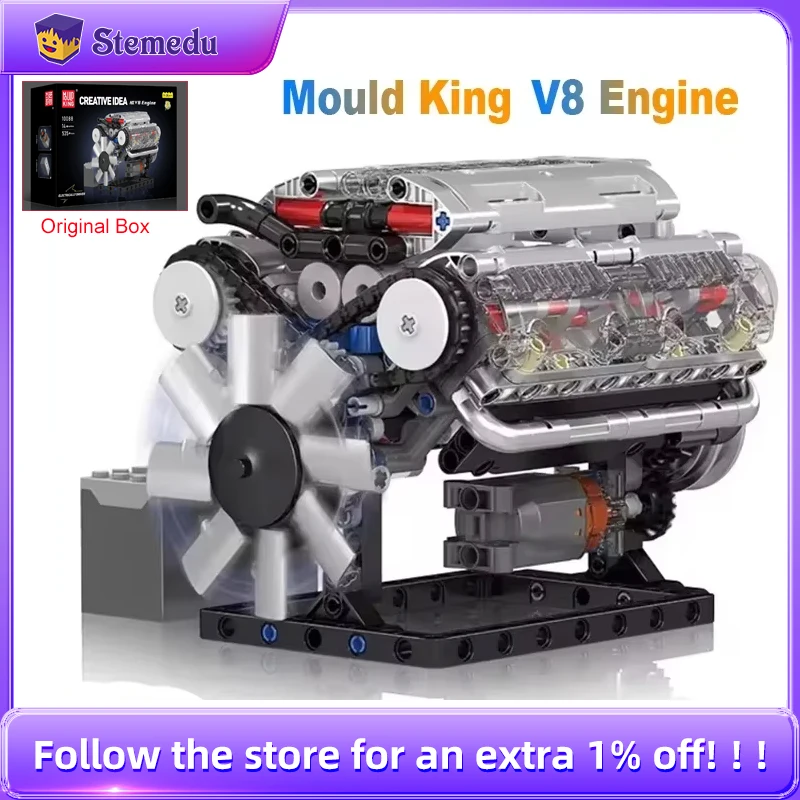 Stampo King V8 Set di blocchi  - Model Kit V8 Engine recensione e prezzo