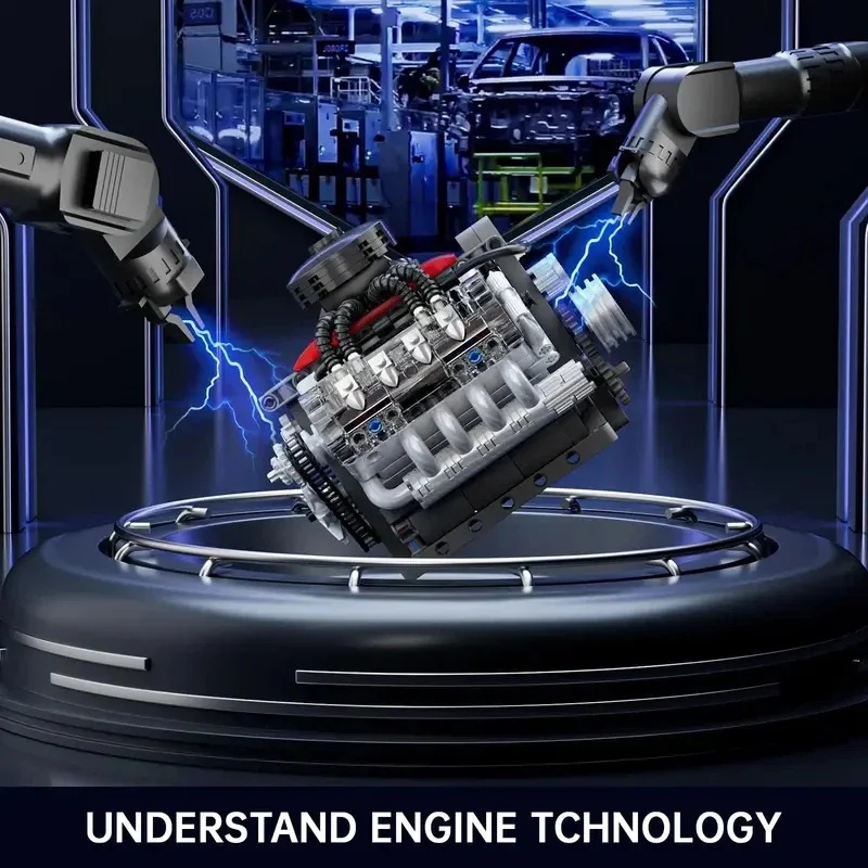 Mould King 10171 Motore V8 per - Model Kit V8 Engine recensione e prezzo