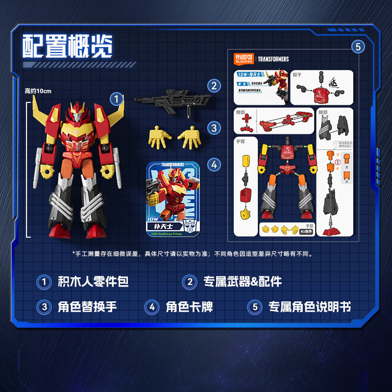 Giocattoli Originali Blokees T - Model Kit Rodimus recensione e prezzo